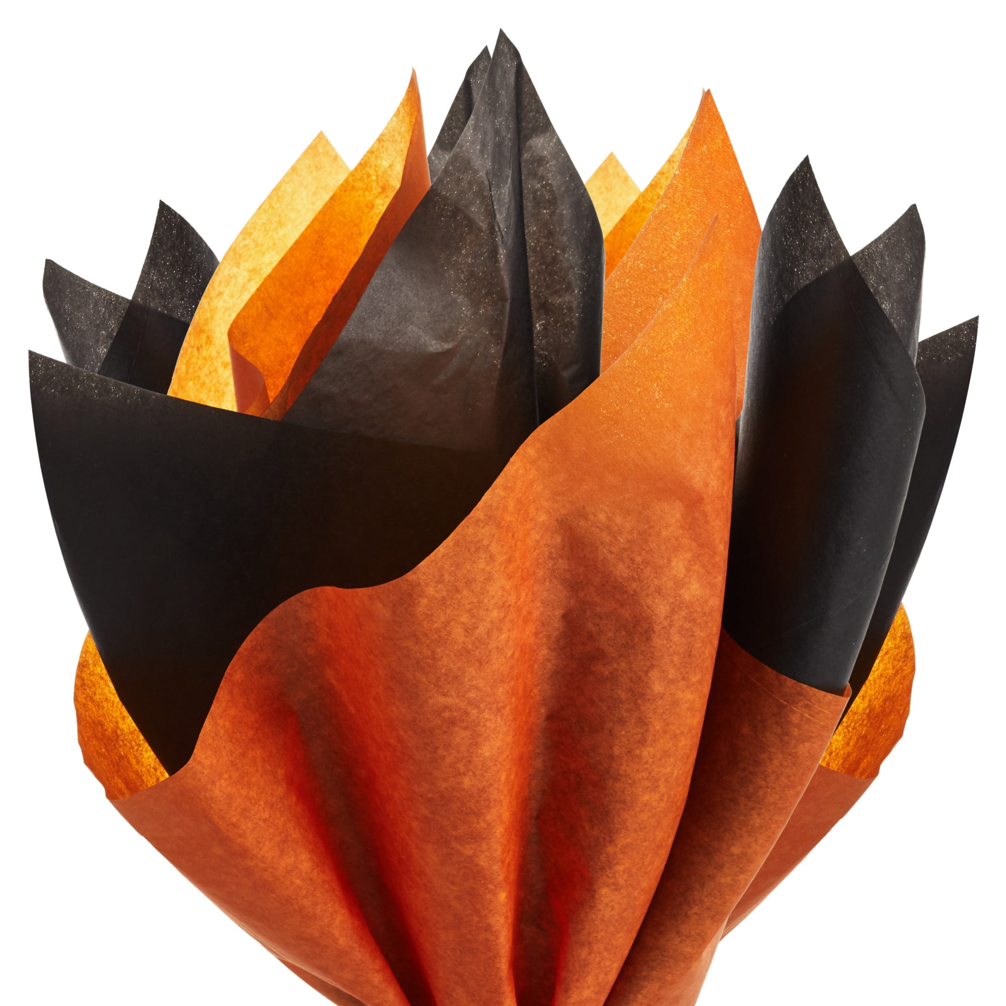 Hallmark Halloween Tissue Paper (Orange and Black) 6 sheets