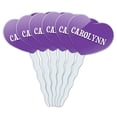 thumbnail image 1 of Carolynn Heart Love Cupcake Picks Toppers - Set of 6, 1 of 1