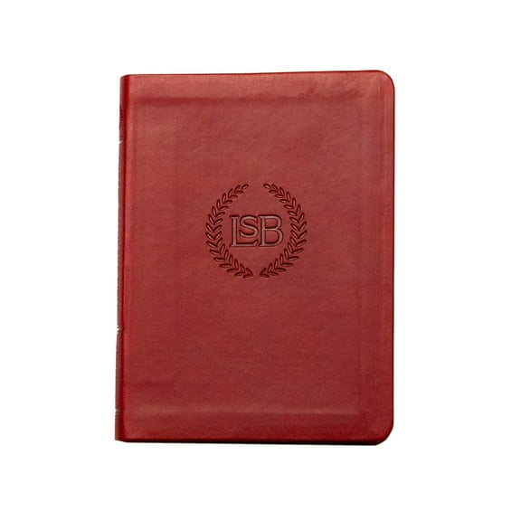 Legacy Standard Bible, New Testament with Psalms and Proverbs LOGO Edition - Burgundy Faux Leather, (Hardcover)