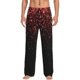 thumbnail image 1 of Balery Red Glitter1 Pantalones de pijama para hombre, pijama ultraligero, pantalón de descanso-3X-Large, 1 of 6
