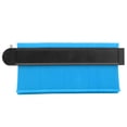 thumbnail image 1 of Gauge Contour Ruler Irregular Shape Frame Copy Profile Template Measuring Tool 10inchBlue, 1 of 9