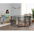 thumbnail image 3 of Barrière pour bébé et aire de jeu très large et réglable, 3 of 4
