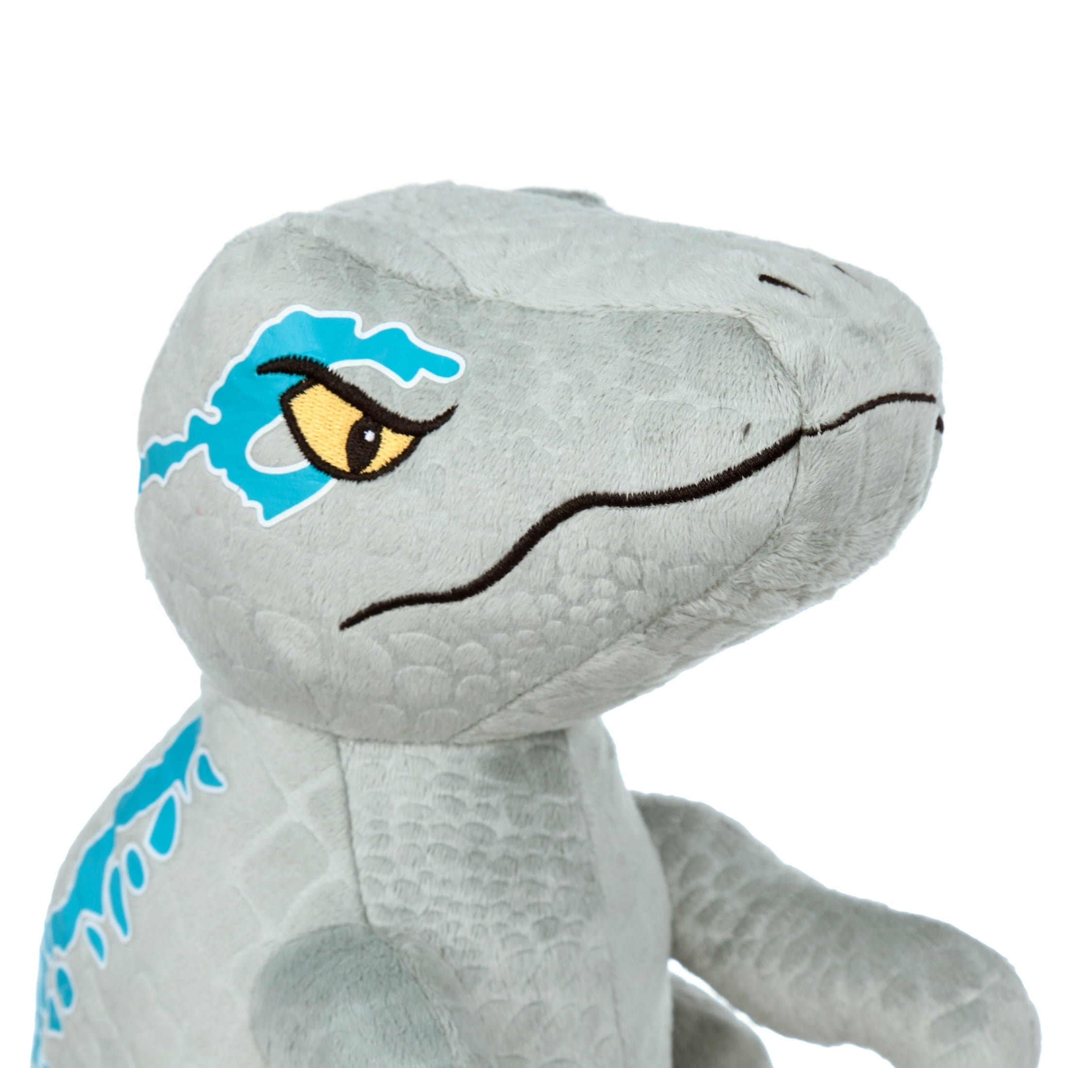 Jurassic World Large 11.5-inch Blue Plush Stuffed Animal, Dinosaur, Kids Toys for Ages 3 up