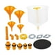 thumbnail image 3 of Kit de embudo de genérico antiderrames de 19 piezas con adaptadores, accesorios para automóviles, kit de purga de radiador a prueba de Embudo amarillo, 3 of 8