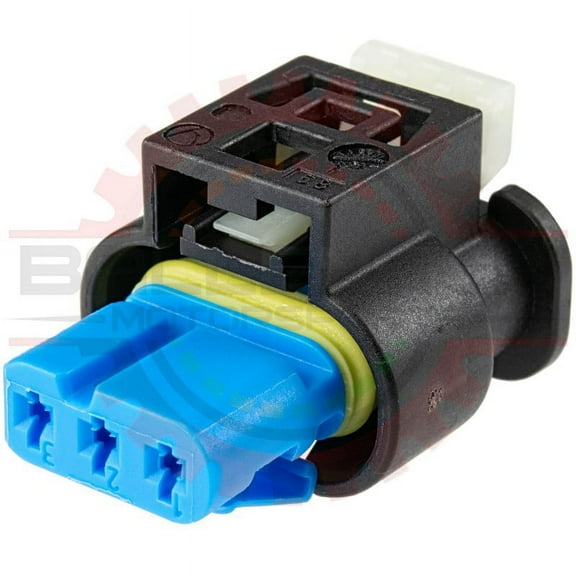 Ballenger Motorsports - 3 Way Connector Plug Assembly With Keyway Replacement for Dodge, Chrysler, Ford Coyote, Focus, Barra Ignition Coil