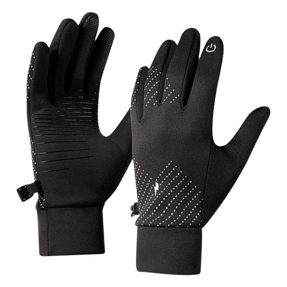 Hearth & Gear Gants d'Hiver pour Femmes Hommes Gants Thermiques Coupe-Vent Gants de Course Gants Chauds pour la Course la Conduite le Cyclisme le Vélo l'Équitation la Marche la Randonnée Sports de Plein Air Quotidien Wo Exercice Vélo Table E2m