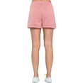 thumbnail image 3 of Women's Comfy Cuffed Elastic Waist Drawstring Pocketed Lightweight Short, 3 of 4