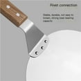 thumbnail image 4 of 8-inch stainless steel pizza scoop, round pizza scoop, cake pizza scoop, baking pizza tool, cake transfer device, 4 of 6