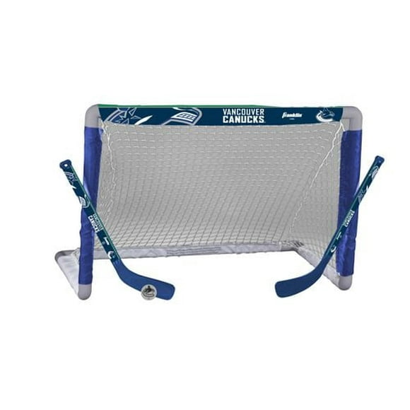 Ensemble de but de hockey miniature des Canucks