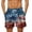 AB14 Dark Blue, variant on Bainana Mens Swim Trunks American Flag Patriotic Swim Shorts July 4Th Breathable Comfortable Water Activities Bathing Suit