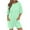 Mint Green, variant on One Piece Jumpsuits for Women, Solid Color Casual Short Trousers with Pockets Fashion Rompers for Women Dressy Holiday Gifts White L