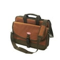 62100 16 X 6 X 12.5 Green & Brown Contractors Briefcase