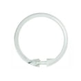thumbnail image 3 of Bistras Shower Curtain Rings, O Shape Plastic Shower Hooks, Clear (12 Pieces), 3 of 3