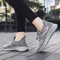 thumbnail image 4 of YOUYEDIAN Wide Toe Box Orthopedic Shoes for Women Extra Wide Width Sneakers Ultra Light Road Running Shoes Non-Slip Tennis Sneakers Breathable Walking Athletic (Gray, 7.5 Wide（EU-39）), 4 of 9