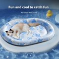 thumbnail image 4 of Pet Mat PP Material Summer Ice Pad Rabbit Design Breathable Durable Easy Clean Soft Comfortable for Dogs Cats Indoor Summer Heat Relief Home Use, 4 of 8