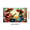 2A, variant on Colorful Design Festive Banner Skull Illustration Traditional Attire Floral Arrangement for Cultural Event Home Decor Celebration