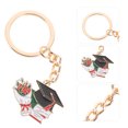 thumbnail image 4 of abbageba 2Pcs Graduation Keychain Bachelor Cap Keyrings Backpack Hanging Charm Graduation Season Gift, 4 of 5