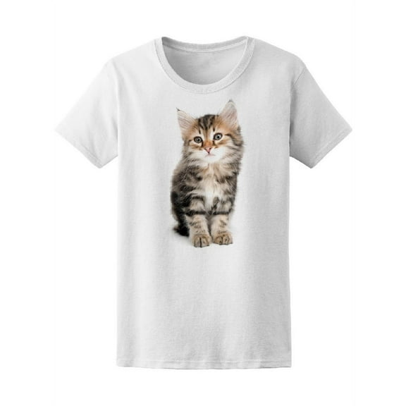 Striped Kitten Tee Women's -Image by Shutterstock