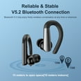 thumbnail image 6 of New Bee Bluetooth Earbuds Wireless IPX6 Waterproof over-Ear Stereo Bass Earphones for Sports/Workout, 6 of 11