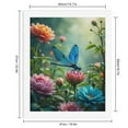 thumbnail image 2 of Paint by Numbers Kit for Adults, Dragonfly Vibrant Flowers Fantasy Scene Paint by Numbers, Easy Paint by Numbers Kit for Adults Beginner, DIY Adult Paint by Number Kits on Canvas, Home Decor, 2 of 7