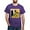 Purple, variant on CafePress - Cow With Sunflowers Black T Shirt - Men's Classic Graphic Cotton T-Shirt