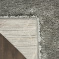 thumbnail image 5 of Nourison Luxurious Shag Modern Contemporary Grey 5'3" x 7'3" Area Rug, (5' x 7'), 5 of 9