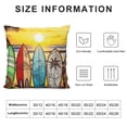 thumbnail image 5 of SHANXI Hopyeer Decor Throw Pillow Cover Flower Color Painting Pillowcase for Sofa Car Decoration Cushion Cover 12x12in, 5 of 5
