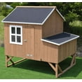 Omitree Deluxe Backyard Large Wood Chicken Coop Hen House 48 Chickens