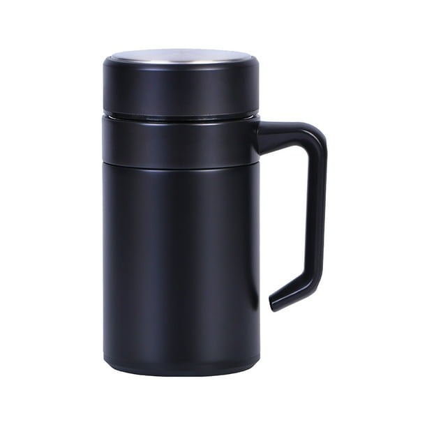 Taza de Té con Filtro y Tapa con Infusor de Té Filtro de Té Lavavajillas Taza de Viaje de Café Accesorios de Té con Cold Brew Café o Té 13.5 Oz