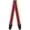Armenia, variant on Buckle-Down Guitar Strap, Armenia Flag Distressed, 2 Inches Wide