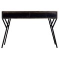 thumbnail image 4 of Spitiko Homes 2 Drawer console table walnut Wood & Metal  / 45.25x21.5x30, 4 of 5
