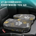 thumbnail image 4 of Premium Dog Pattern Memory Foam Seat Cushion Ergonomic Chair Pad for Office Chair, Car, Airplane & Bleachers Sciatica, Tailbone Hip & Back Pain Relief - Chair Cushion for Long Office Workers., 4 of 5