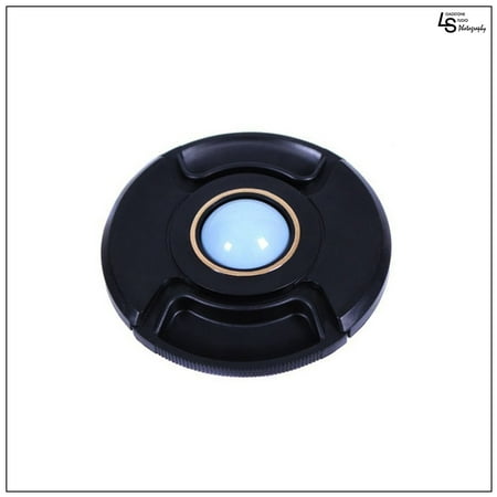 Custom Center Caps - 67mm Center Pinch White Balance Calibration Lens Cap Custom Filter Front Protection Cover for SLR DSLR Cameras by Loadstone Studio WMLS0540