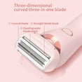 thumbnail image 6 of 2026 Silk Glide Epilator Hair Removal at Home - 2 in 1 Electric Shaver for Women, Wet & Dry, Gentle on Skin, Portable Design, Digital Display, Multifunctional Use, Female Body Hair Makeup Organizers, 6 of 8