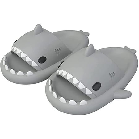 

Unisex Kids Shark Slippers - Cute Shark Slides For Toddler Boys Girls Shark Cloud Slippers Summer Slippers 2-10 Year