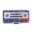 thumbnail image 3 of 1 Box Badminton Racket Racquet Grommets Eyelets Accessories Silver Gray, 3 of 9