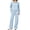 B-Sky Blue, variant on Two Piece Sets for Women Fall Winter Fashion Tracksuit Outfits Lapel Long Sleeve Zip Up Tops and Pants Lounge Sets