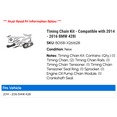 thumbnail image 2 of Timing Chain Kit - Compatible with 2014 - 2016 BMW 428i 2015, 2 of 2
