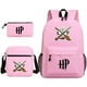 thumbnail image 1 of Juego de mochilas escolares tipo Satchel Potter con estampado de búhos para niños, 1 of 1