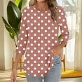 thumbnail image 6 of Beifu Boho Tops For Women Plus Size Womens Tops Long Sleeve Sexy Women Blouses Long Sleeve Dressy 100 Percent Cotton T Shirts For Women Loose Fit Spring Clothes, 6 of 6