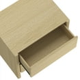 thumbnail image 5 of Linda Modern Nightstand in Natural Oak (2-Drawer) - Set of 2, 5 of 10