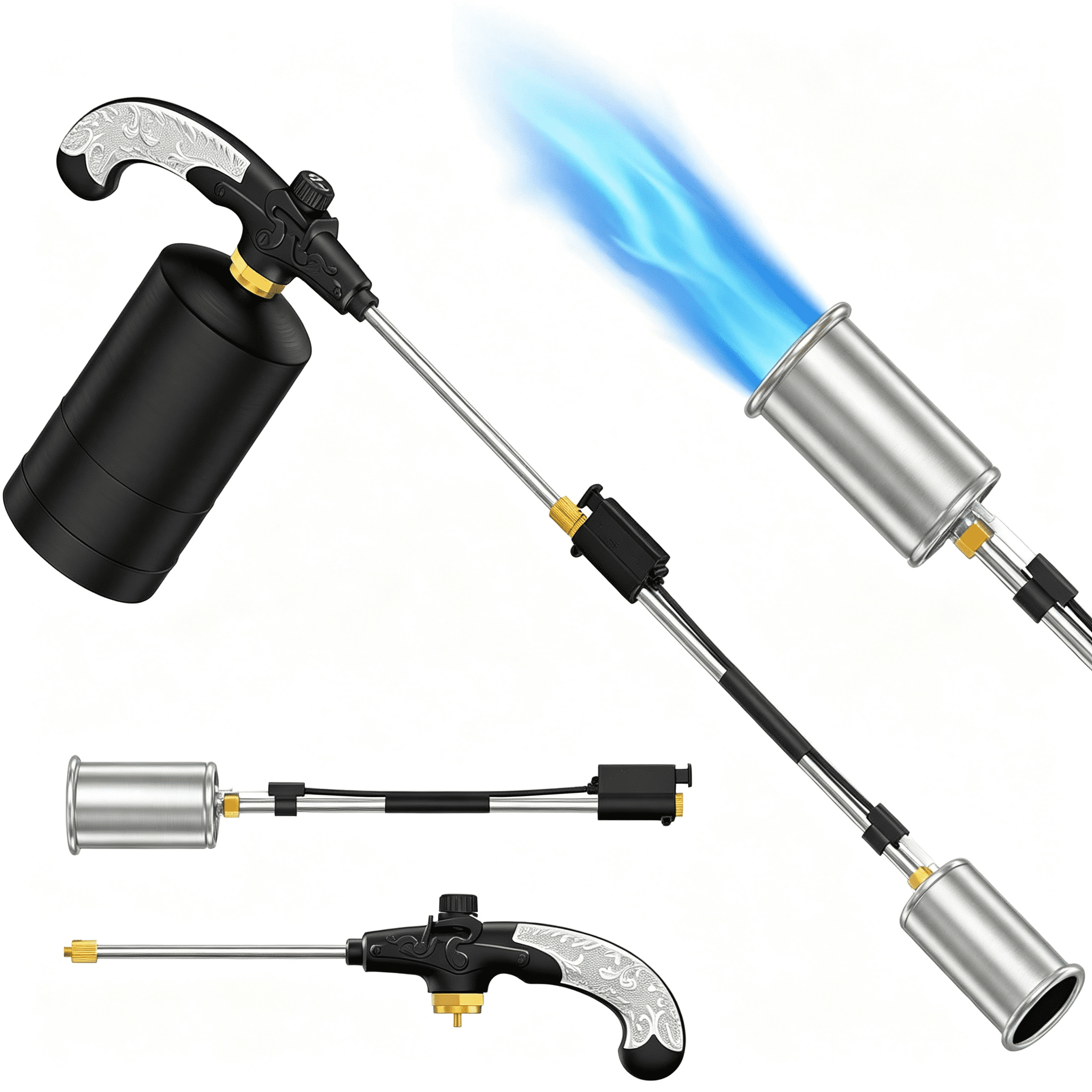 Greenwood 91033 Propane Torch, Fuel Burn, Outdoor Flame, Weed