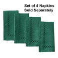 thumbnail image 5 of Holiday Evergreen Provence Lattice Cutwork 70 inch Long Fabric Dining Table Runner, 5 of 7
