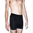 thumbnail image 3 of American Apparel Men's Mix Modal Boxer Brief, Black, Small, 3 of 7