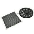 thumbnail image 6 of Amonsee Solar Panel Fan 12V 100W Solar Exhaust Fan for Household Greenhouse, 6 of 8