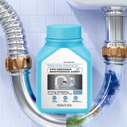 Ratfeit Heavy-Duty Drain Cleaning Powder 320G - Fast-Acting Enzyme & Caustic Formula For Kitchen & Bathroom Pipes