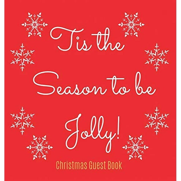 Livre d'Or de Noël (Couverture Rigide): Livre d'Or Joyeux Noël, Livre d'Or Fête de Noël, Livre d'Or Veille de Noël, Livre d'Or Fête Saisonnière