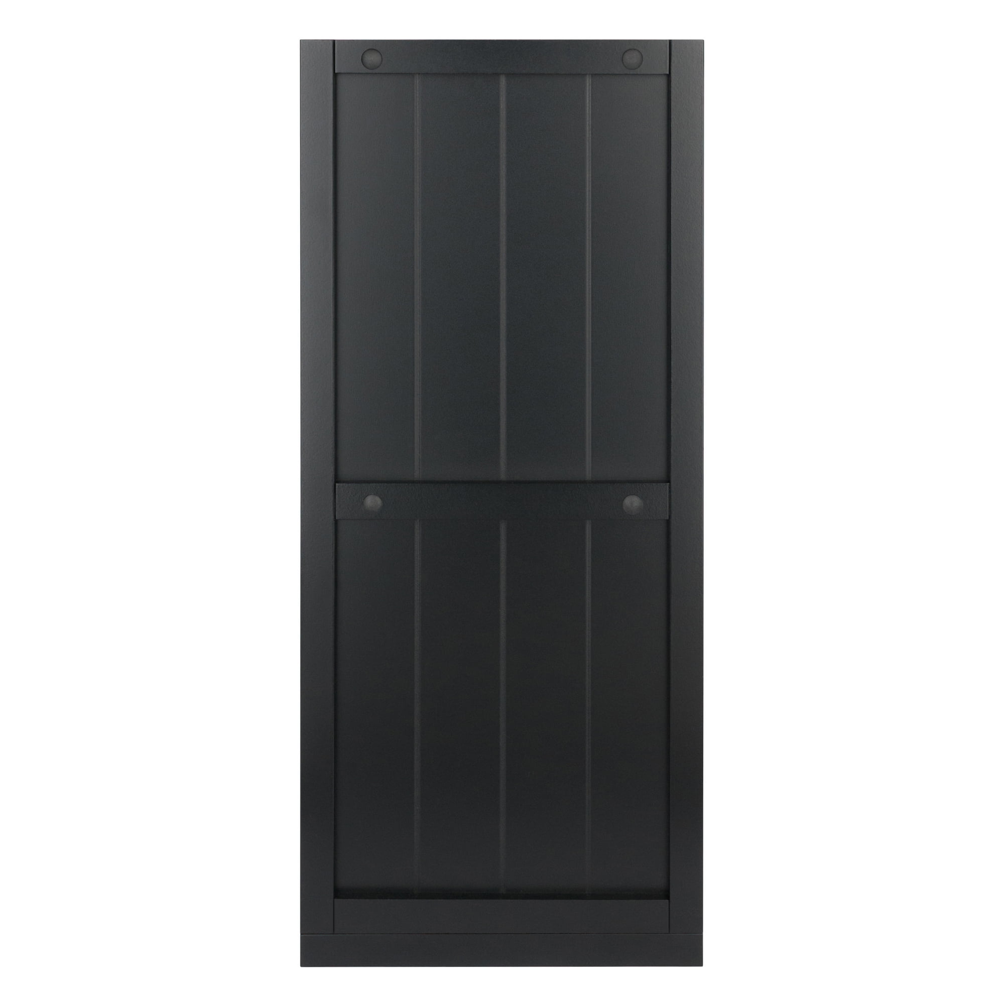 Winsome Wood Timothy 2x2 Storage Cube Shelf, Black Finish