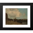 thumbnail image 2 of Jacob Maris 14x12 Black Modern Framed Museum Art Print Titled - Canal Side, 2 of 5