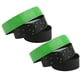 thumbnail image 3 of Sweat-Absorbent Comfortable  Bent Bar Tape, 2 Roll Handlebar Tape, For Road Bike ANGGREK negro y verde, 3 of 8